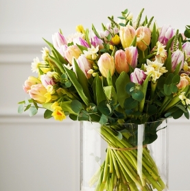 Spring Florist's Choice Bouquet in Vase